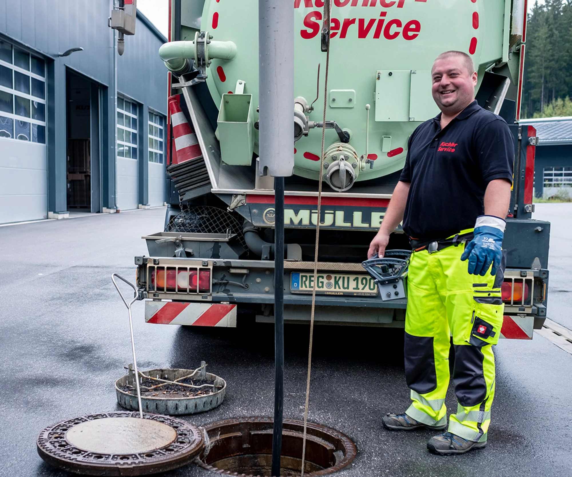 Kontakt zu Kuchler Kanalreinigung Irlbach
